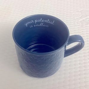 Opalhouse Target Blue Mug Your Potential is Endless Quote